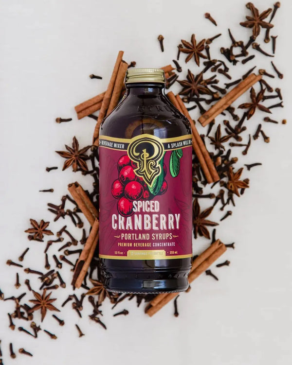 Portland Syrups - Spiced Cranberry Syrup (12 oz)