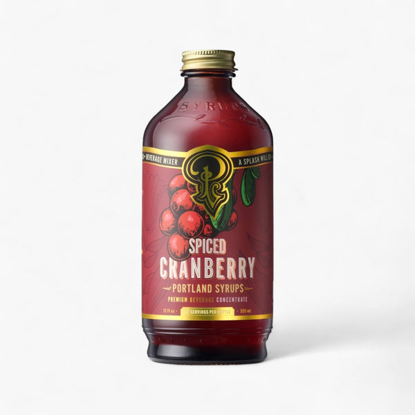 Portland Syrups - Spiced Cranberry Syrup (12 oz)