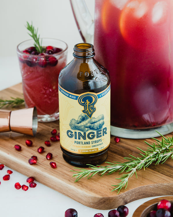 Portland Syrups - Ginger Syrup (12 oz)