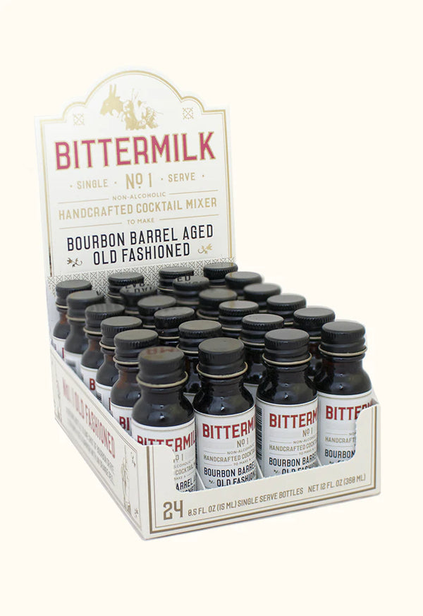 Bittermilk - Bittermilk Single Serve No 1 Bourbon Barrel Aged Old Fasioned