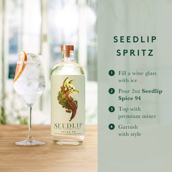 Seedlip Spice 94 | Non-alcoholic Spirit (23.7 fl oz)