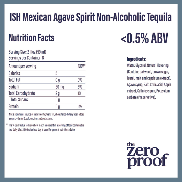 ISH Mexican Agave - Reposado-Style Tequila (17 fl oz)