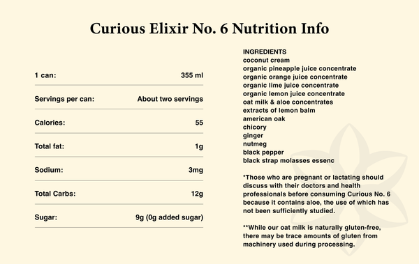 Curious Elixirs - Curious Elixir No. 6 Booze-Free Cocktails (12 oz)