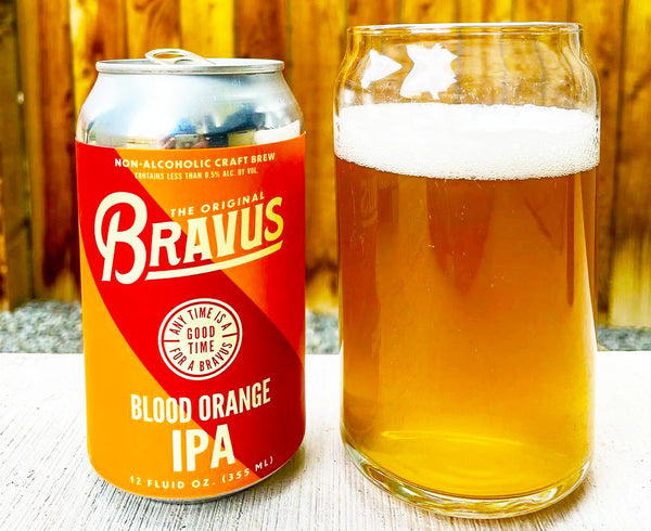 Bravus Brewing - NA Blood Orange IPA Craft Beer