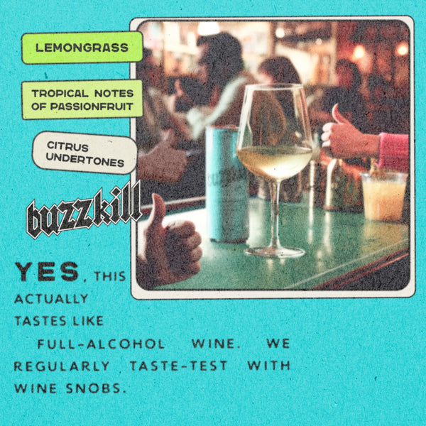 Buzzkill - Alcohol-Removed Sauvignon Blanc Can