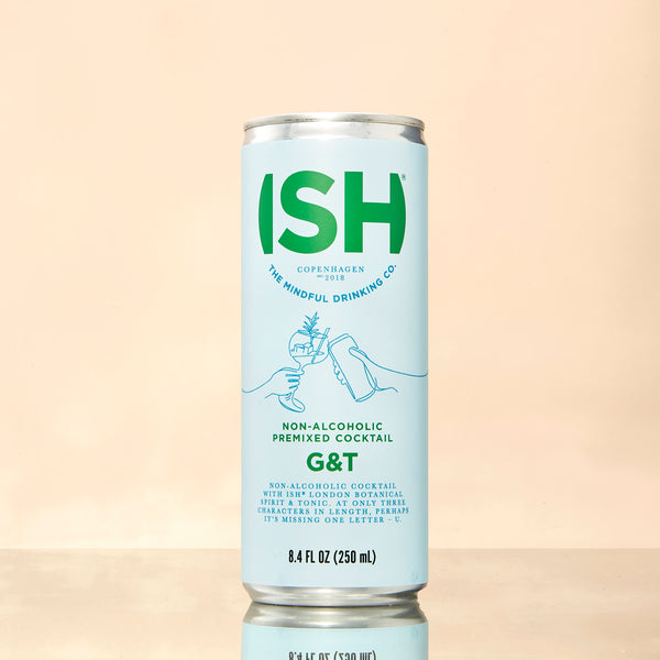 ISH Gin & Tonic (G&T) Style Cocktail in a Can (8.4 fl oz)