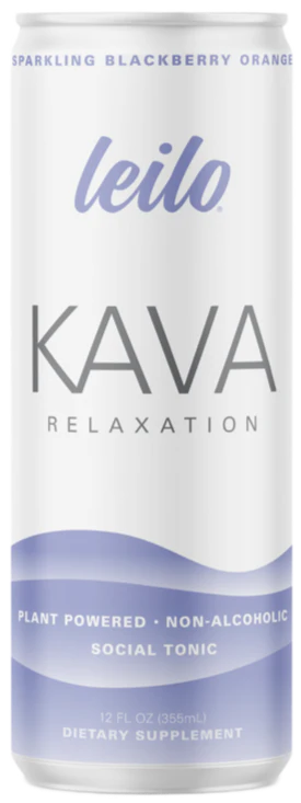 Leilo - Kava Relaxation Sparkling Blackberry Orange