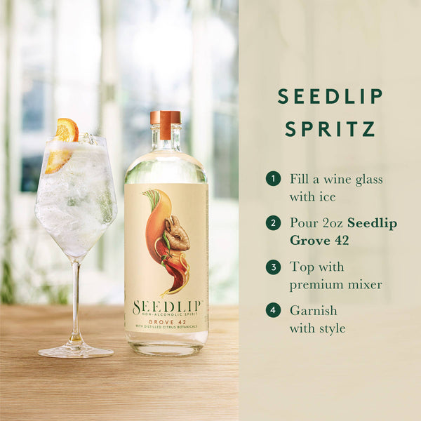 Seedlip Grove 42 | Non-alcoholic Spirit (23.4 fl oz)