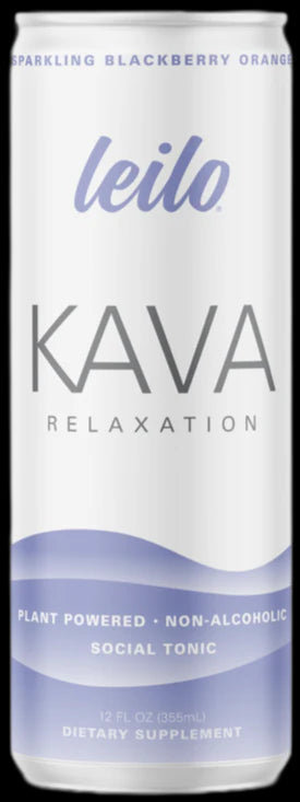 Leilo - Kava Relaxation Sparkling Blackberry Orange