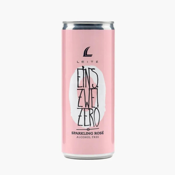 Leitz Eins Zwei Zero Sparkling Rose (non-alcoholic) (cans)