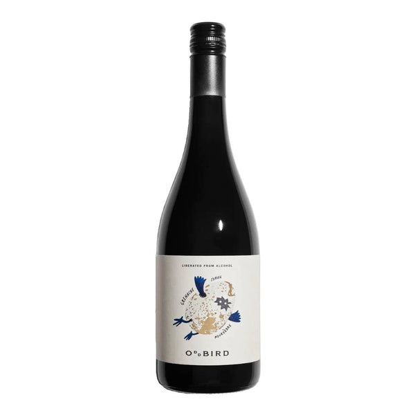 OddBird GSM - Premium Non-Alcoholic Red Wine from Saint-Chinian, France (750 ml)